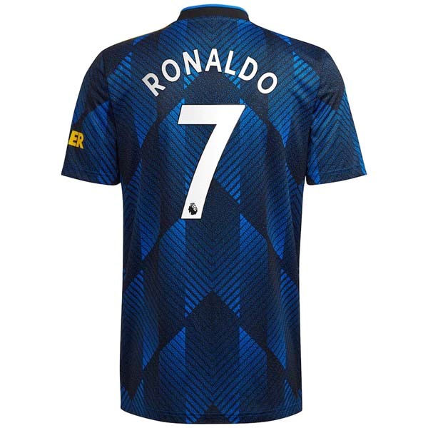 Camiseta Manchester United NO.7 Ronaldo Tercera equipo 2021-22 printing